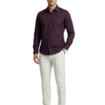 V-Neck Pure Cotton T-shirt