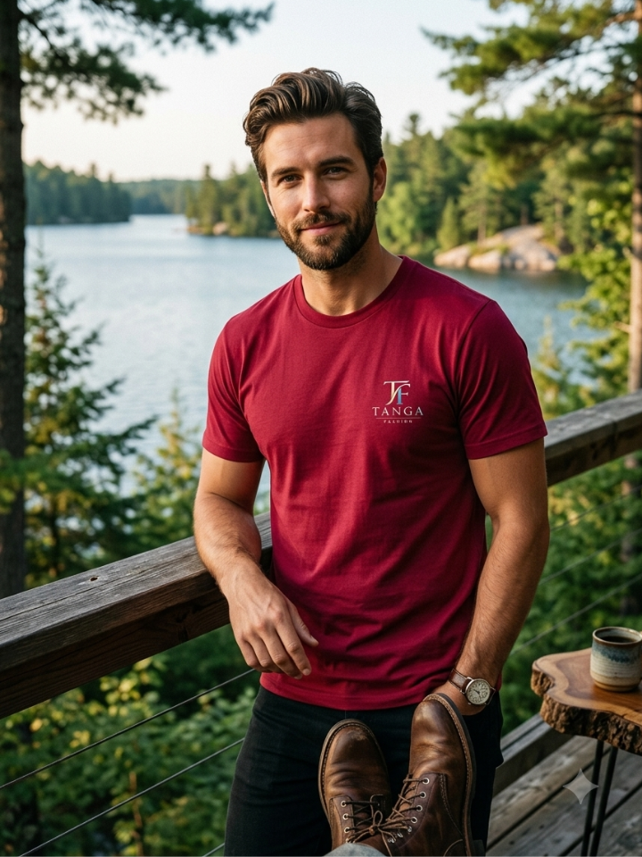 Luxury Premium Solid Half Sleeve T-Shirt for Men