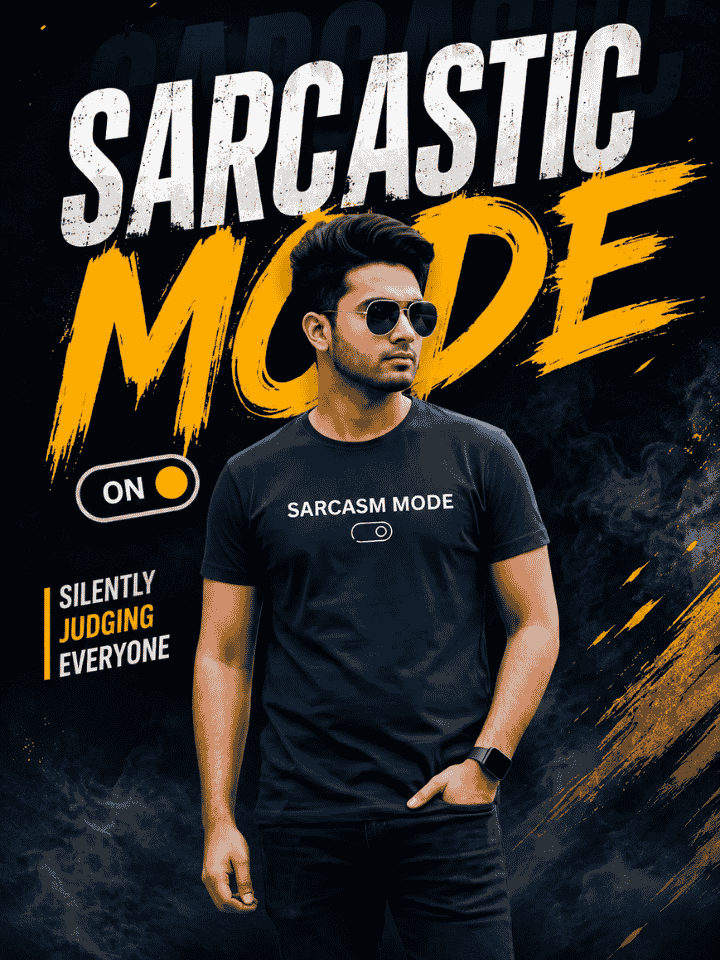 Sarcasm Mode ON – Cool Attitude Profile Picture